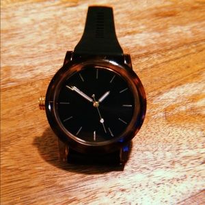 Tortoise shell watch
